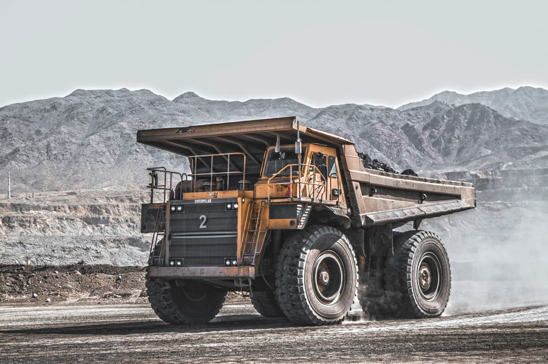 Camion de minería